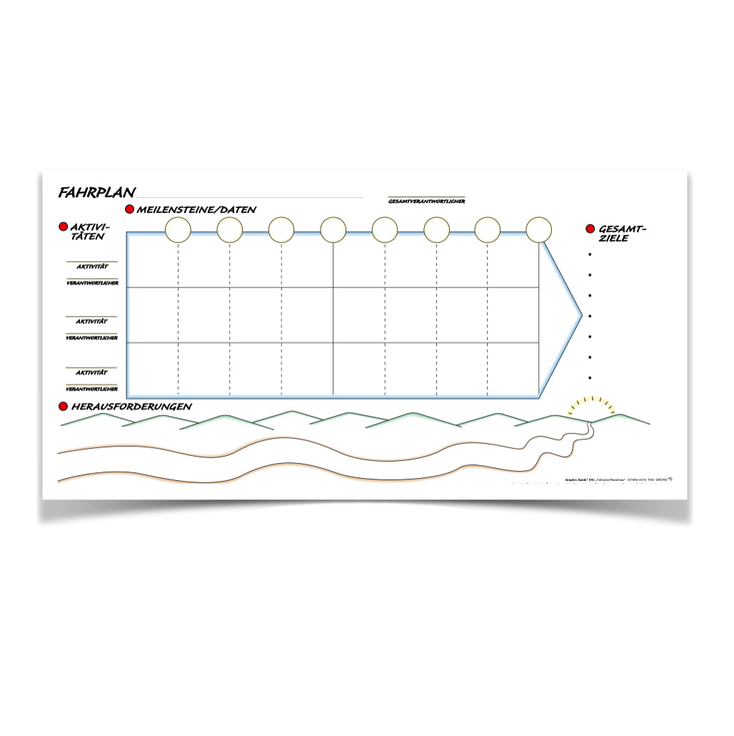 Graphic Guide "Fahrplan" (3er Pack)