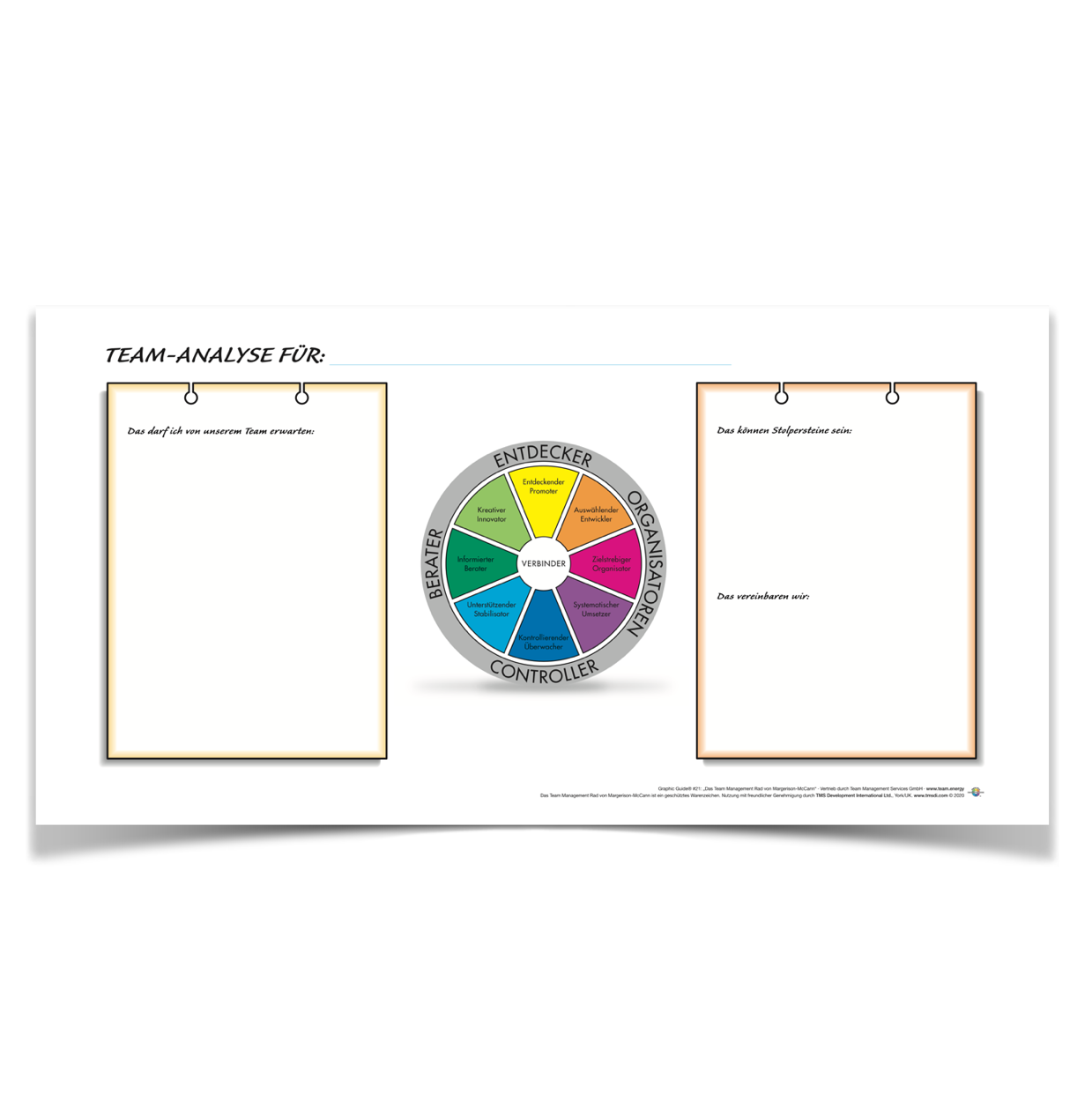 Graphic Guide – Teamanalyse (3er Pack)
