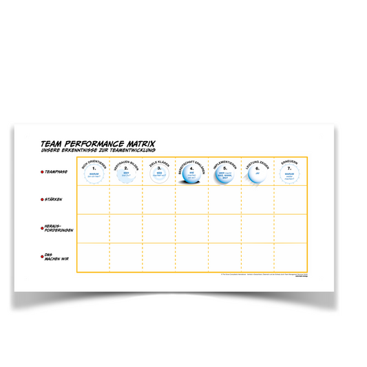 Graphic Guide - Team Performance Matrix (3er Pack)